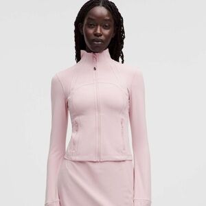🌸NWOT Lululemon Define Cropped Jacket Pink Haze Sz 4🌸